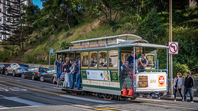 "cable car San Francisco" by Kai Lehmann licensed under CC BY 2.0