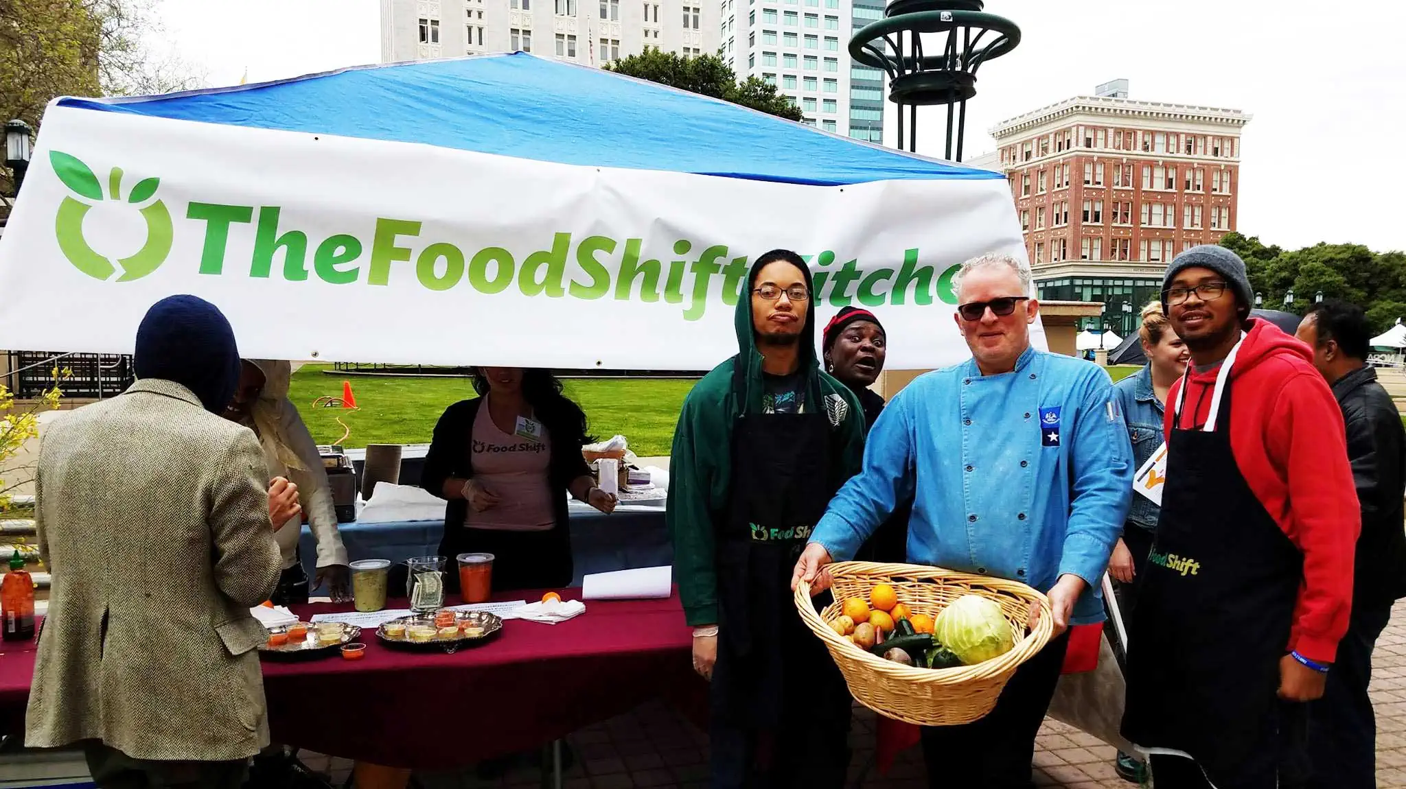 Food Shift Team with Founder and Executive Direcotr Dana Frasz (far left). Photo Courtesy of: Food Shift 