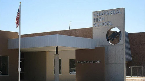 "Chaparral High School Administration Office" by Dru Bloomfield licensed under CC BY 2.0