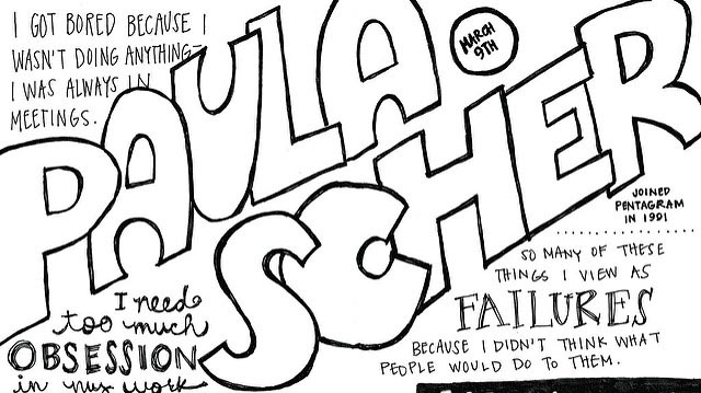 "2012 Sketchnotes + Paula Scher, 1 of 2" by erinmhawkins licensed under CC BY 2.0