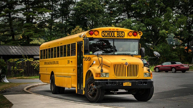 "School Bus" by Johannes Thiel licensed under CC BY 2.0