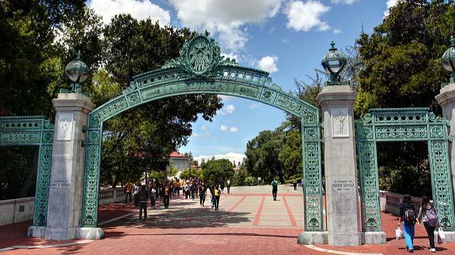 "Scenes from UC Berkeley - Sather Gate" by John Morgan licensed under CC BY 2.0