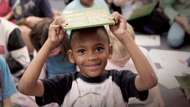 "Kids reading" Photo courtesy of First Book