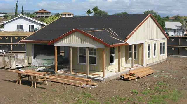 "An affordable model unit under construction at Kamakoa Nui." by Hawaii County licensed under CC BY 2.0