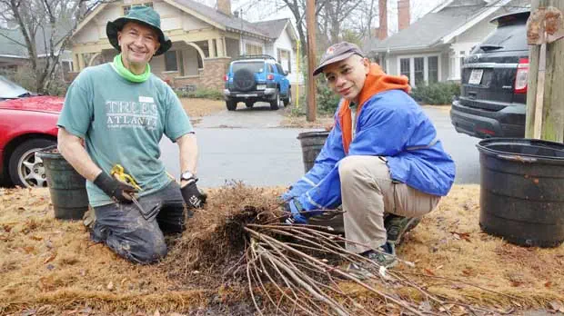 "Trees Atlanta Volunteer Team" Photo courtesy of Trees Atlanta.