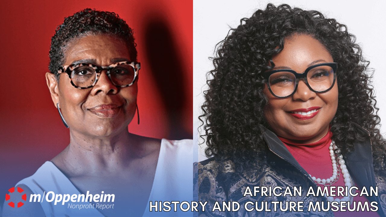 Terri Lee Freeman, Executive Director of Reginald F. Lewis Museum of Maryland African American History and Culture & LaNesha DeBardelaben, President and CEO of Northwest African American Museum.